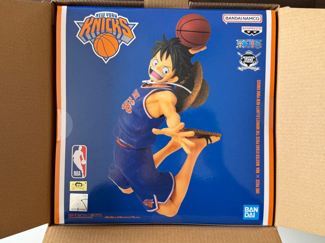 【ワンピース】NBA ルフィ フィギュア ワンピースベースショップ　4種セット