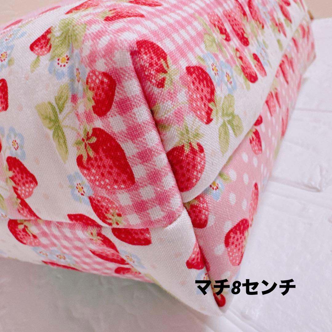 ひ*こ様 コヤンイサムチョン♡苺づくし♡ボリちゃん！オッドアイのフリルトートバッ