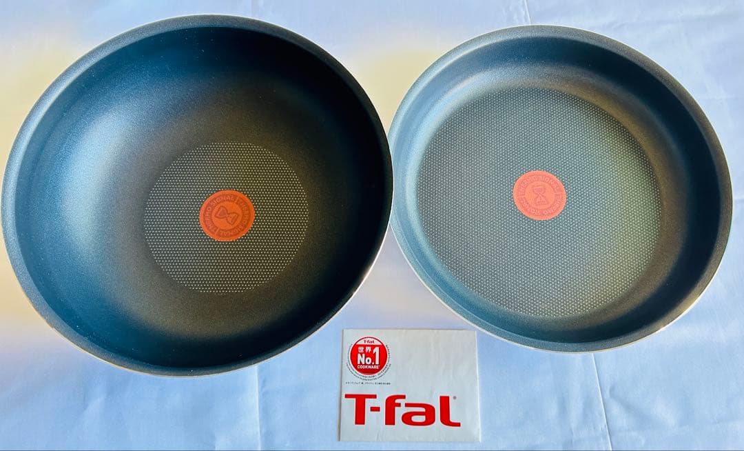 【新品迅速発送】ティファール　フレーズ　フライパン　ウォックパン　ガス火専用2点