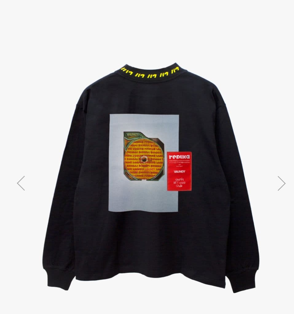 vaundyロンT　ブラック　L