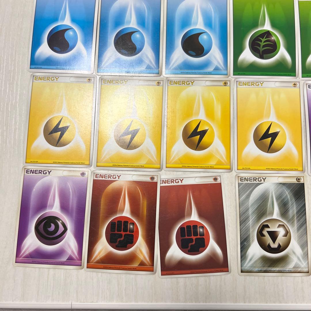 ポケモンカード エネルギーカード49枚セッ 03.04.06.08年のエネルギー