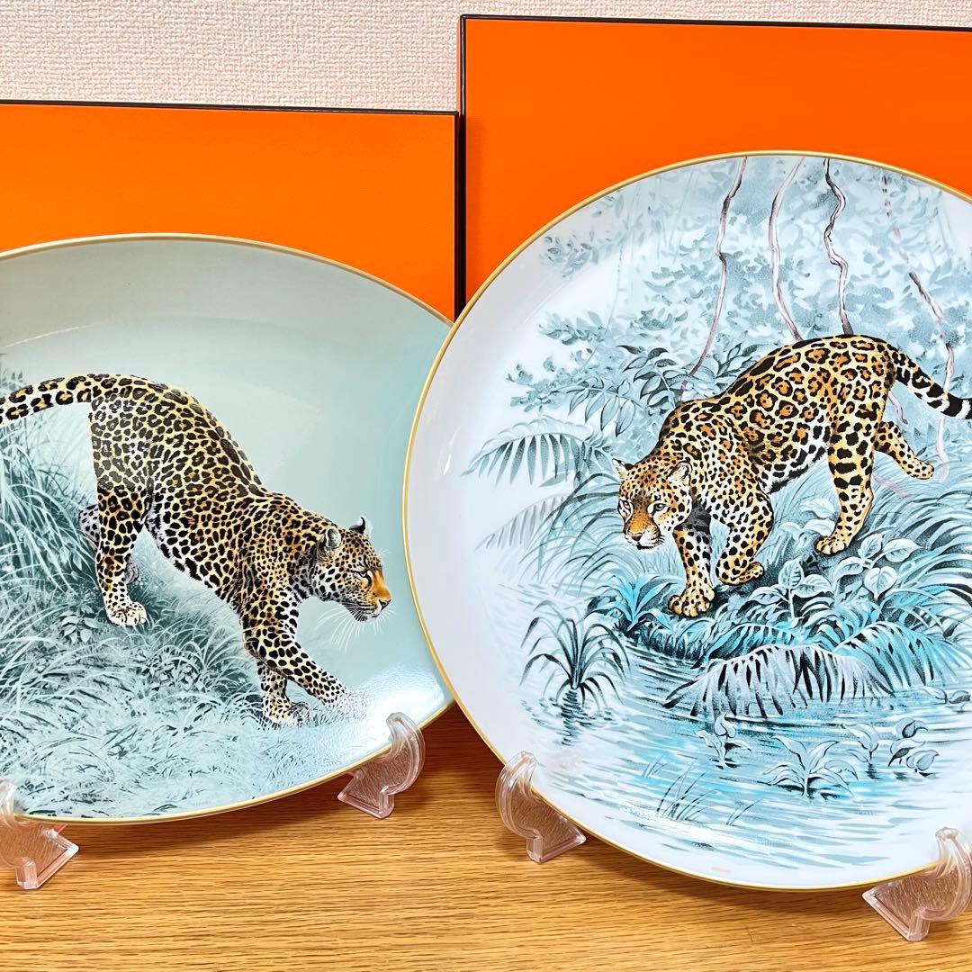 【新品　ギフト包装】エルメス　赤道直下のスケッチ　タルトプラッター　32cm