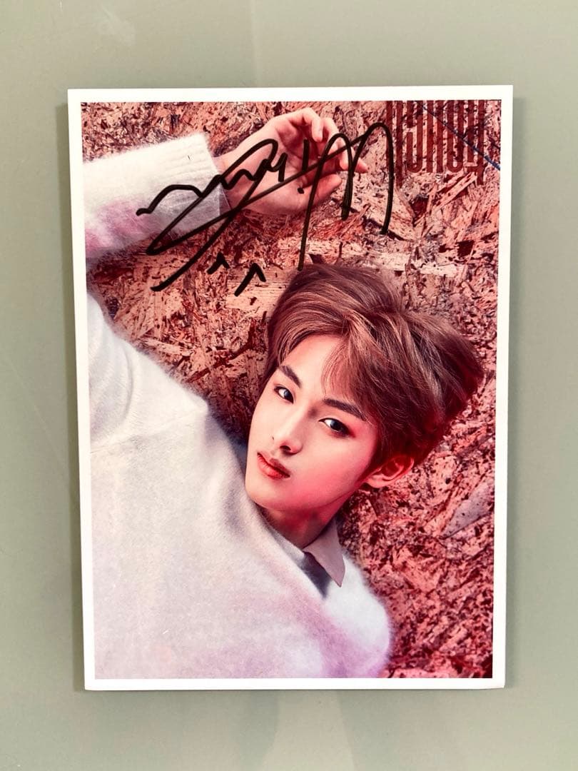 セール中…ウィンウィン直筆サイン入り2Lサイズ写真…NCT…