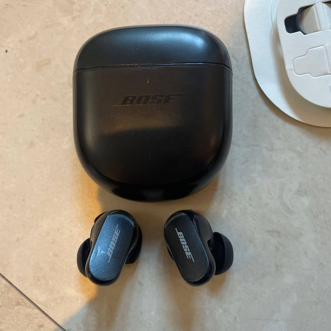 Bose quietcomfort 2 ワイヤレスイヤホン ブラック　ジャンク
