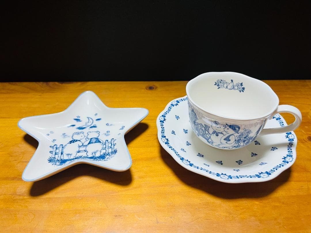 NIKKO　テーブルウェア　くまさん　テディベア　プレート　セット