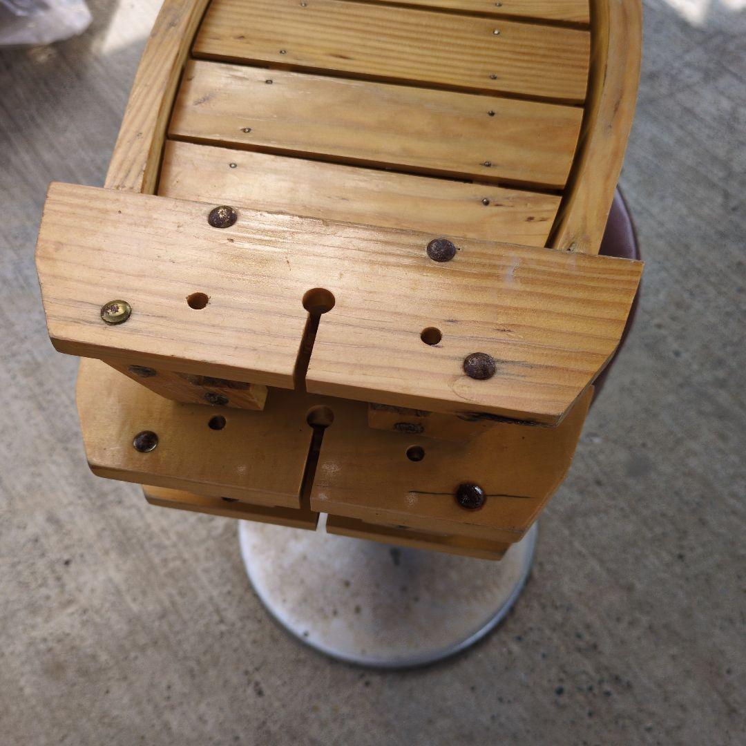 舟盛り用豪華舟3台セット 長さ約６０センチ 幅約21.5センチ 高さ約５センチ