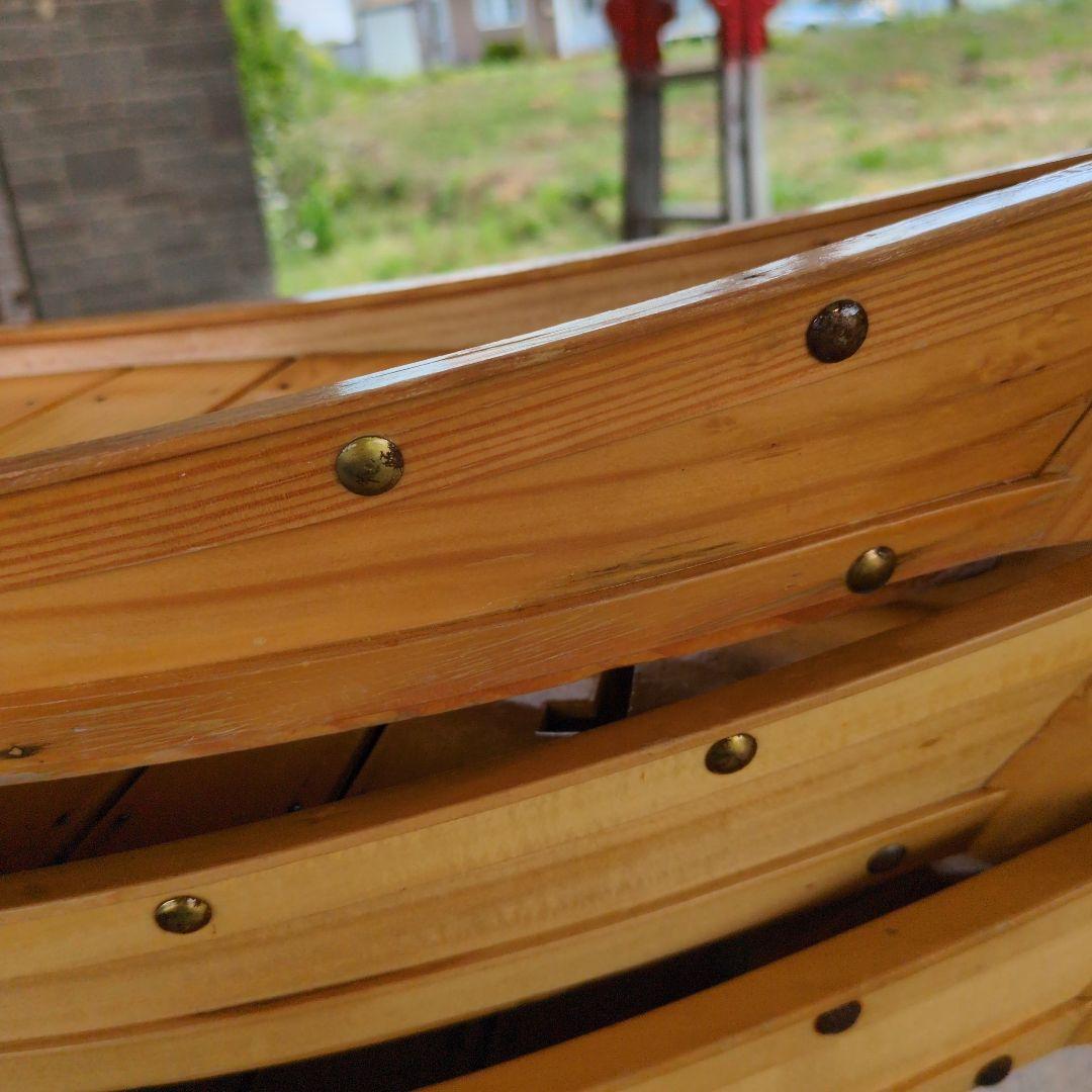 舟盛り用豪華舟3台セット 長さ約６０センチ 幅約21.5センチ 高さ約５センチ