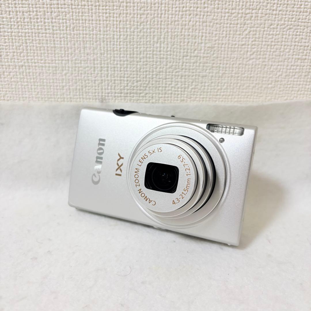 極美品 Canon IXY 220F シルバー コンデジ full hd