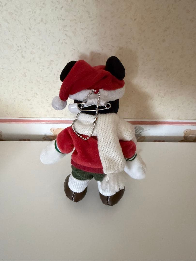 ミッキーマウス クリスマスぬいぐるみ 約30cm