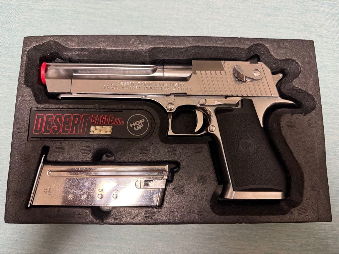 東京マルイ　DESERT EAGLE.50AE ステンレス　ガスブローバック