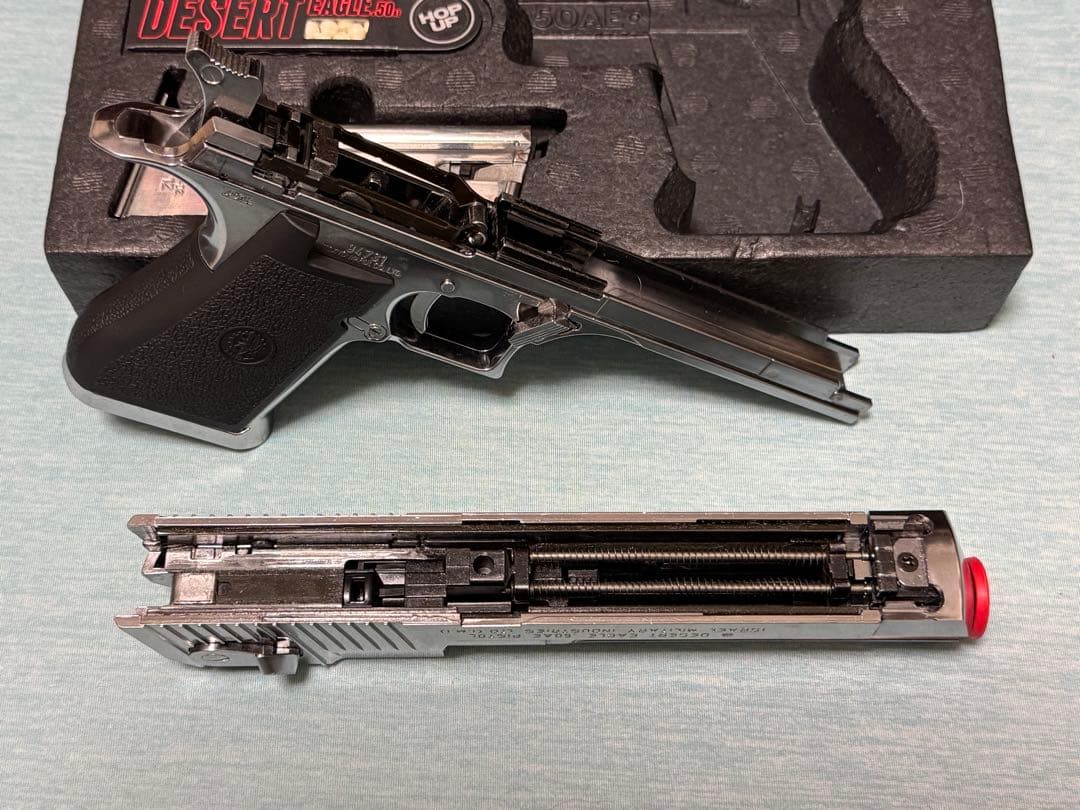 東京マルイ　DESERT EAGLE.50AE ステンレス　ガスブローバック