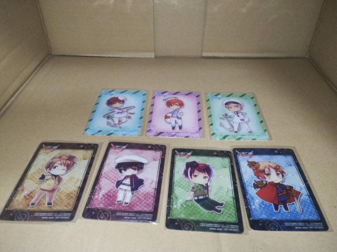 ヘタリア～The World Twinkle ファンディスク 特典クリアカード