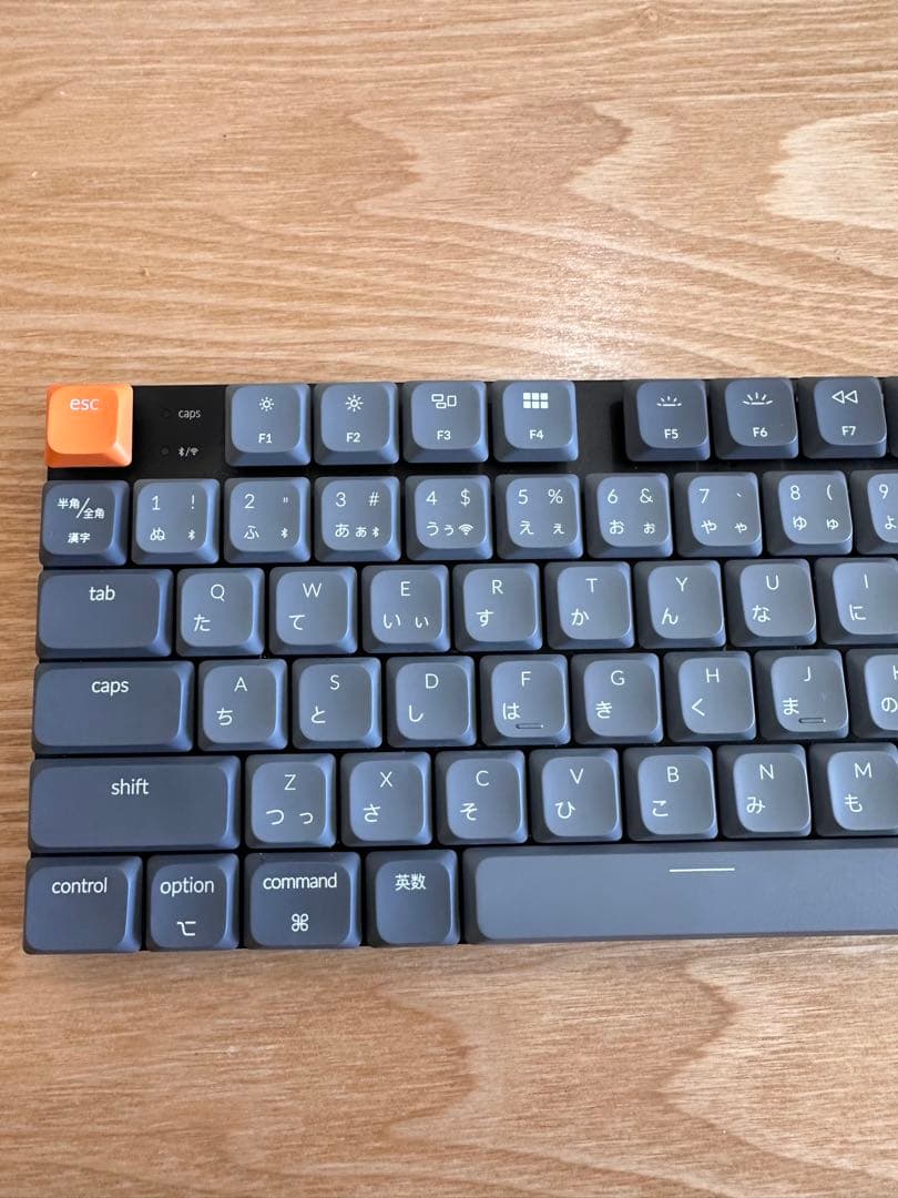 Keychron K1 Max（ロープロファイル、静音赤軸、日本語配列）