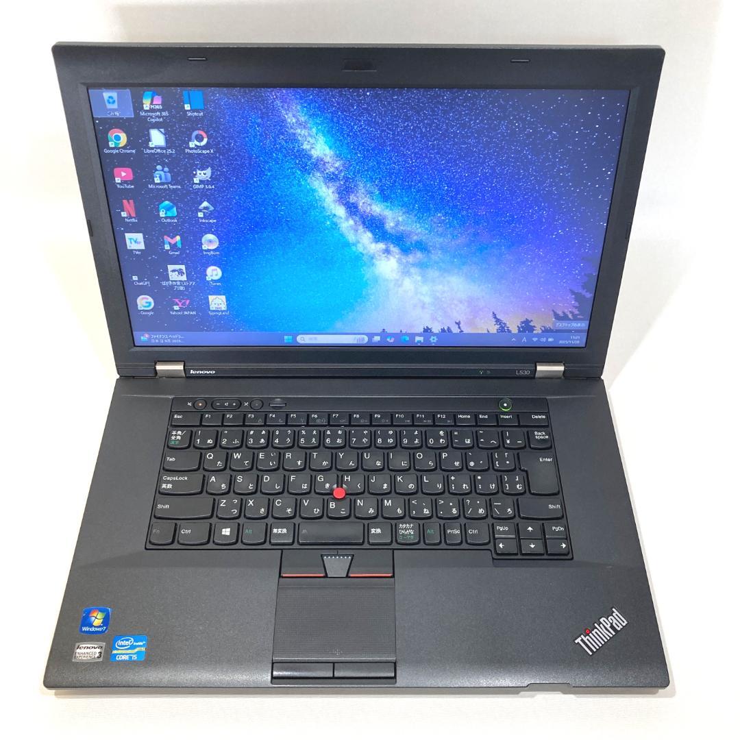 初心者✨快速・大画面・大容量・DVD✨黒✨すぐ使えるノートパソコン◇D388-1