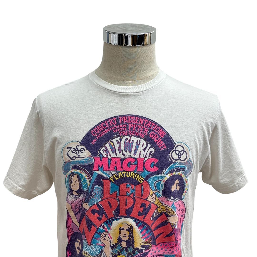 Led Zeppelin レッドツェッペリン 白 Tシャツ・カットソー L