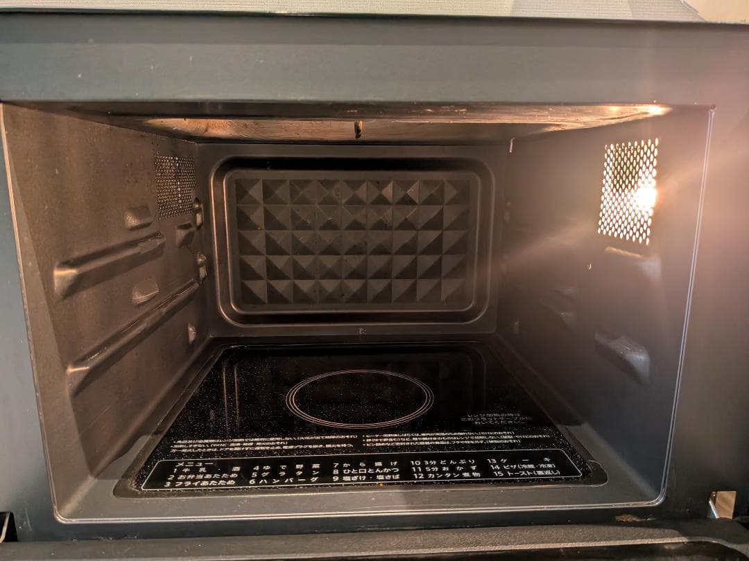 SHARP オーブンレンジ RE-F18A-B 2020年製 ブラック シャープ