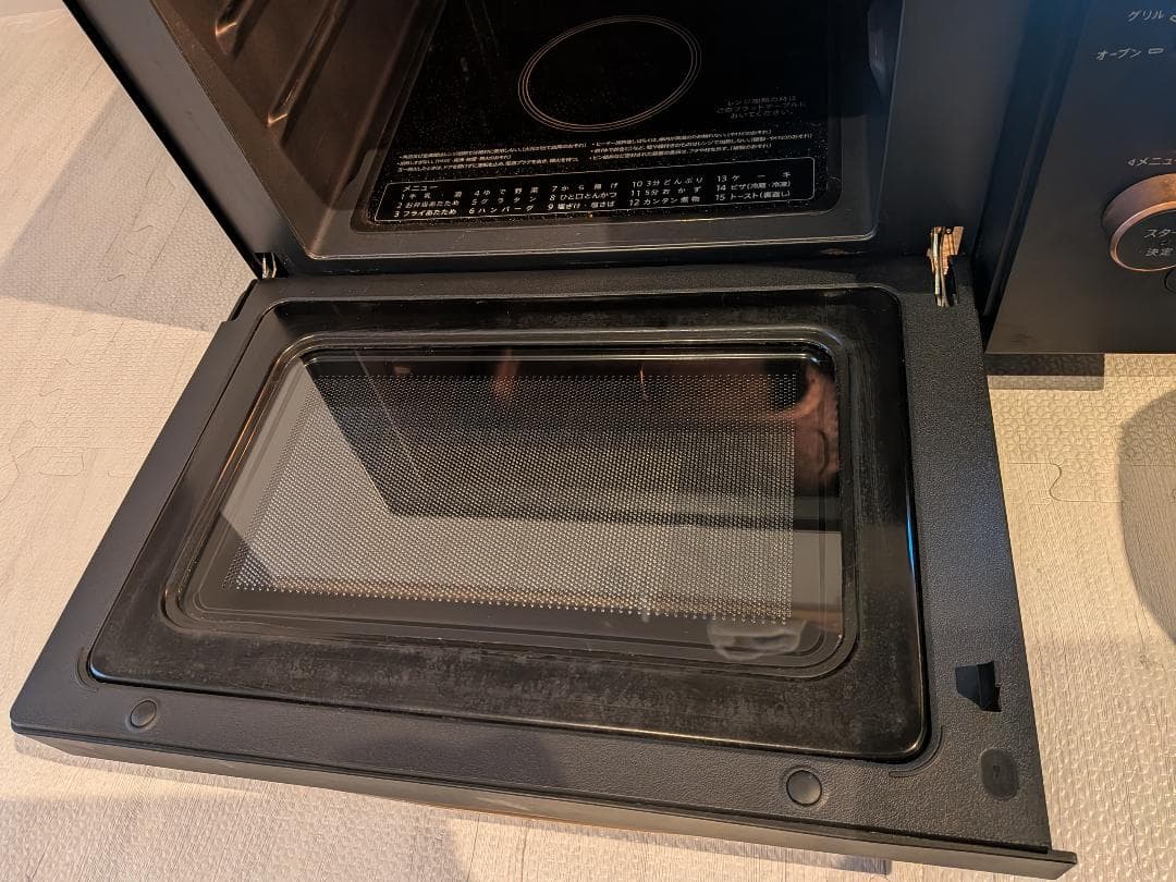 SHARP オーブンレンジ RE-F18A-B 2020年製 ブラック シャープ