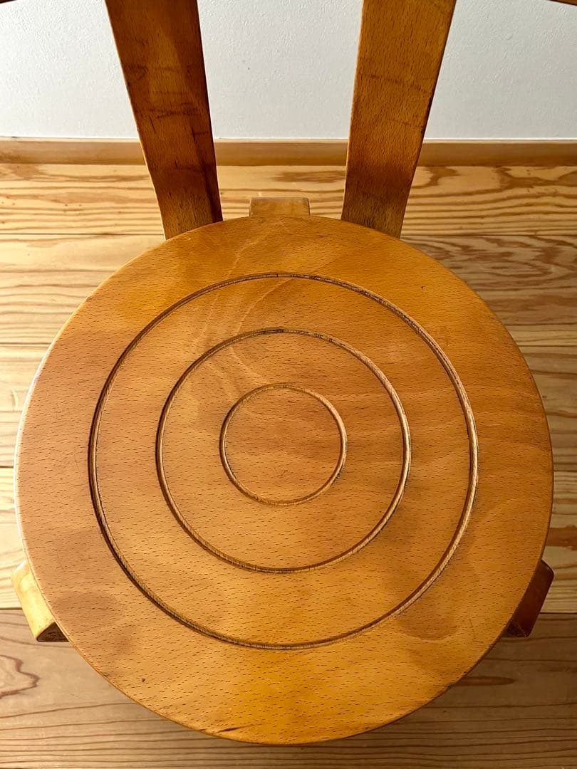 北欧モダン曲げ木スツール　送料込み