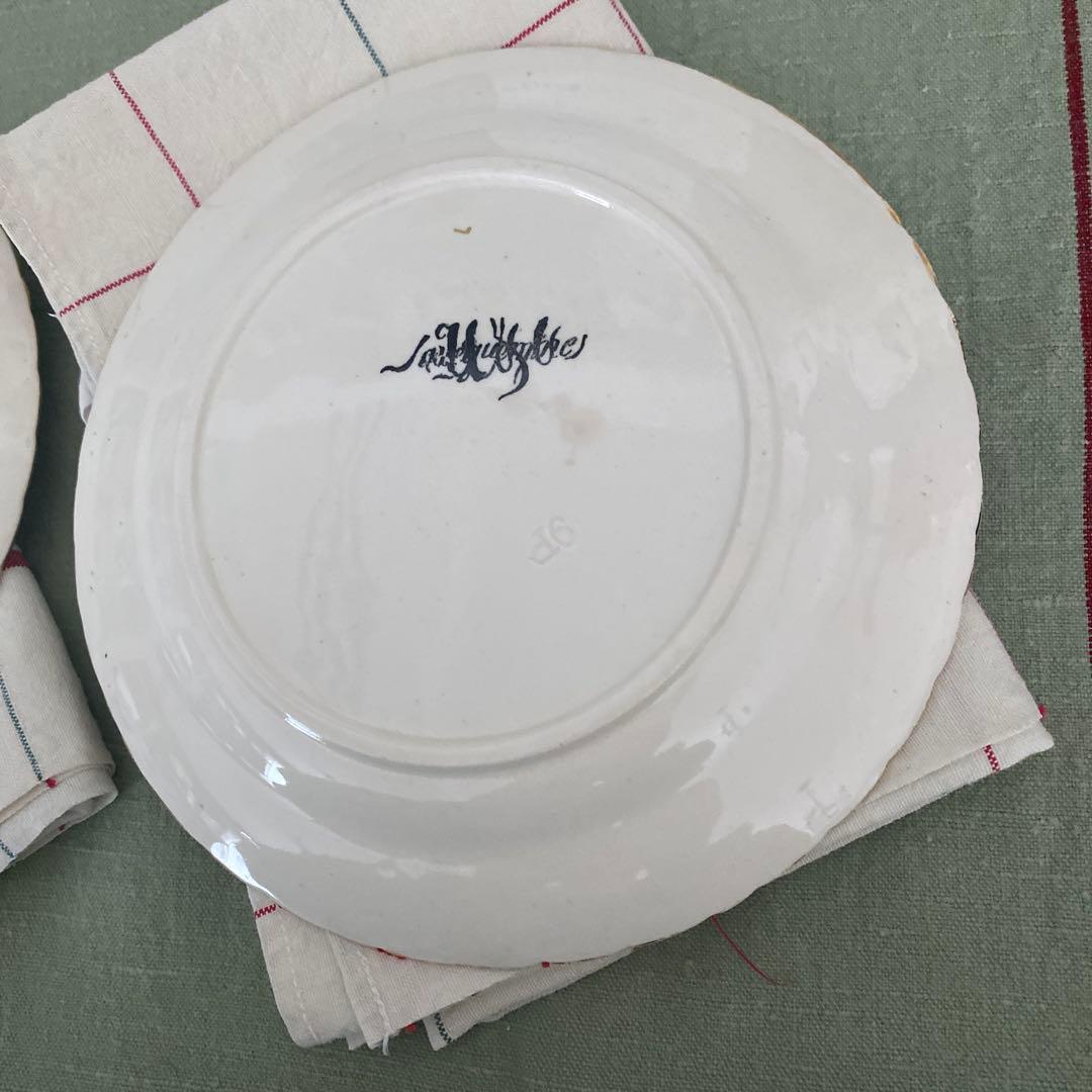 Sarreguemines　ルイ15世　プレートセットフランスアンティーク【C】