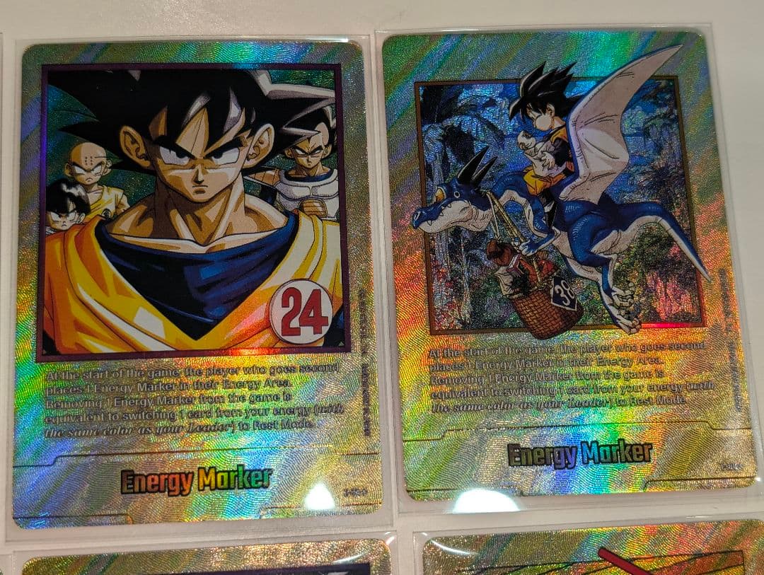 ドラゴンボール　エナジーマーカー　１０枚スリーブ入りセット　英語版