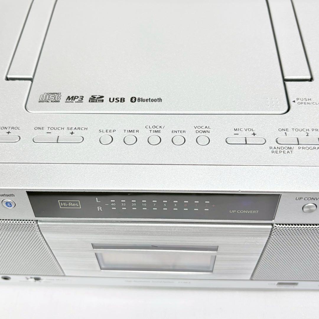 展示品 東芝 ハイレゾ SD USB CDラジカセ Aurex TY-AK2