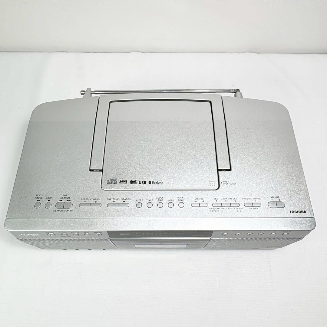 展示品 東芝 ハイレゾ SD USB CDラジカセ Aurex TY-AK2