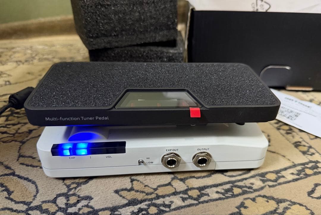 c*d様 HOTONE TUNER PRESS チューナー付きボリュームペダル(