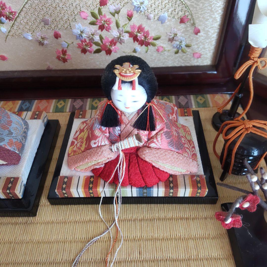 雛人形 原孝洲作 木目込み人形
