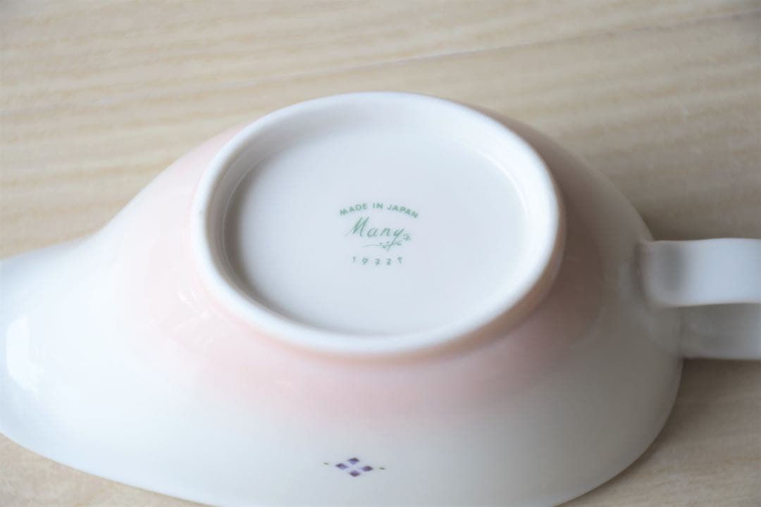 廃盤　マニー プロヴァンス　パティスリー　陶器 ソースポット　置物　新品　日本