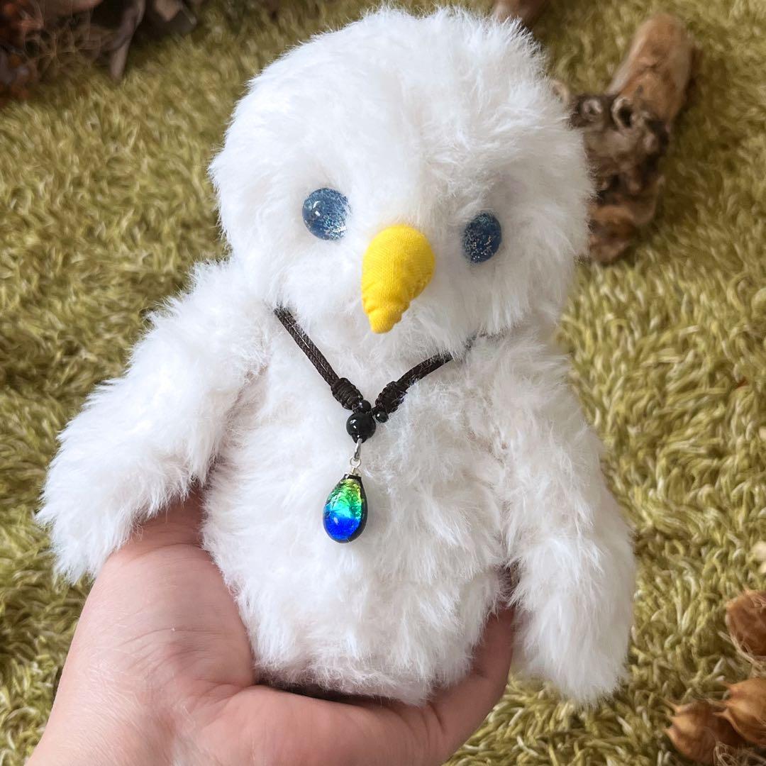 【sample】　あみぐるみ　オーダーメイド　ぬいぐるみ　アートドール　ふくろう