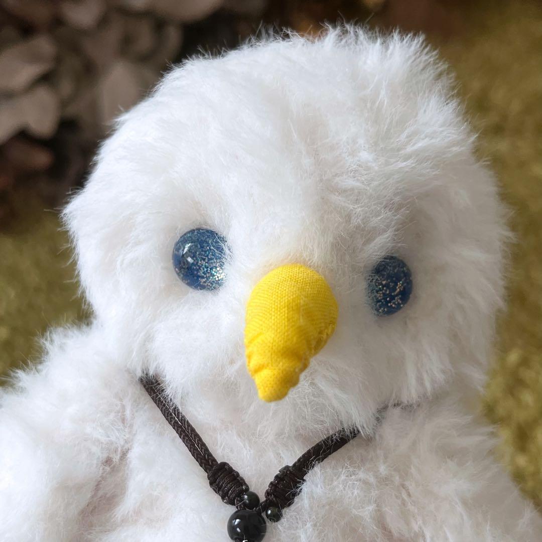 【sample】　あみぐるみ　オーダーメイド　ぬいぐるみ　アートドール　ふくろう