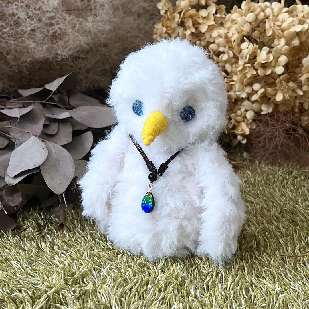 【sample】　あみぐるみ　オーダーメイド　ぬいぐるみ　アートドール　ふくろう