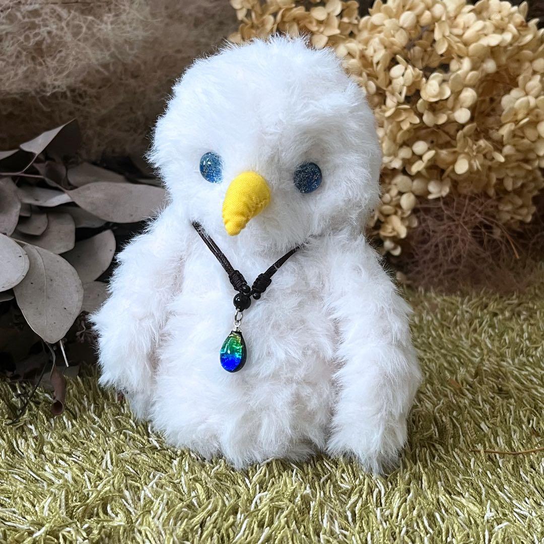 【sample】　あみぐるみ　オーダーメイド　ぬいぐるみ　アートドール　ふくろう