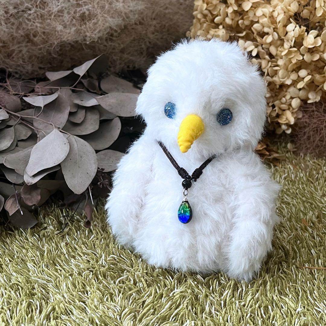 【sample】　あみぐるみ　オーダーメイド　ぬいぐるみ　アートドール　ふくろう