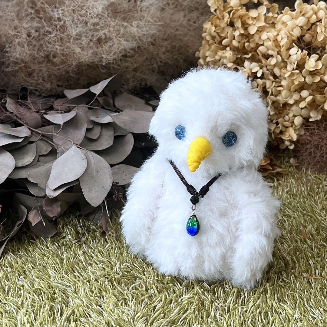 【sample】　あみぐるみ　オーダーメイド　ぬいぐるみ　アートドール　ふくろう