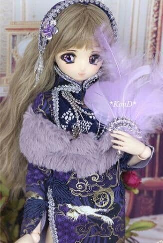 WR85 BJD　1/4　ドール 衣装 チャイナドレス 中華風 ハンドメイド