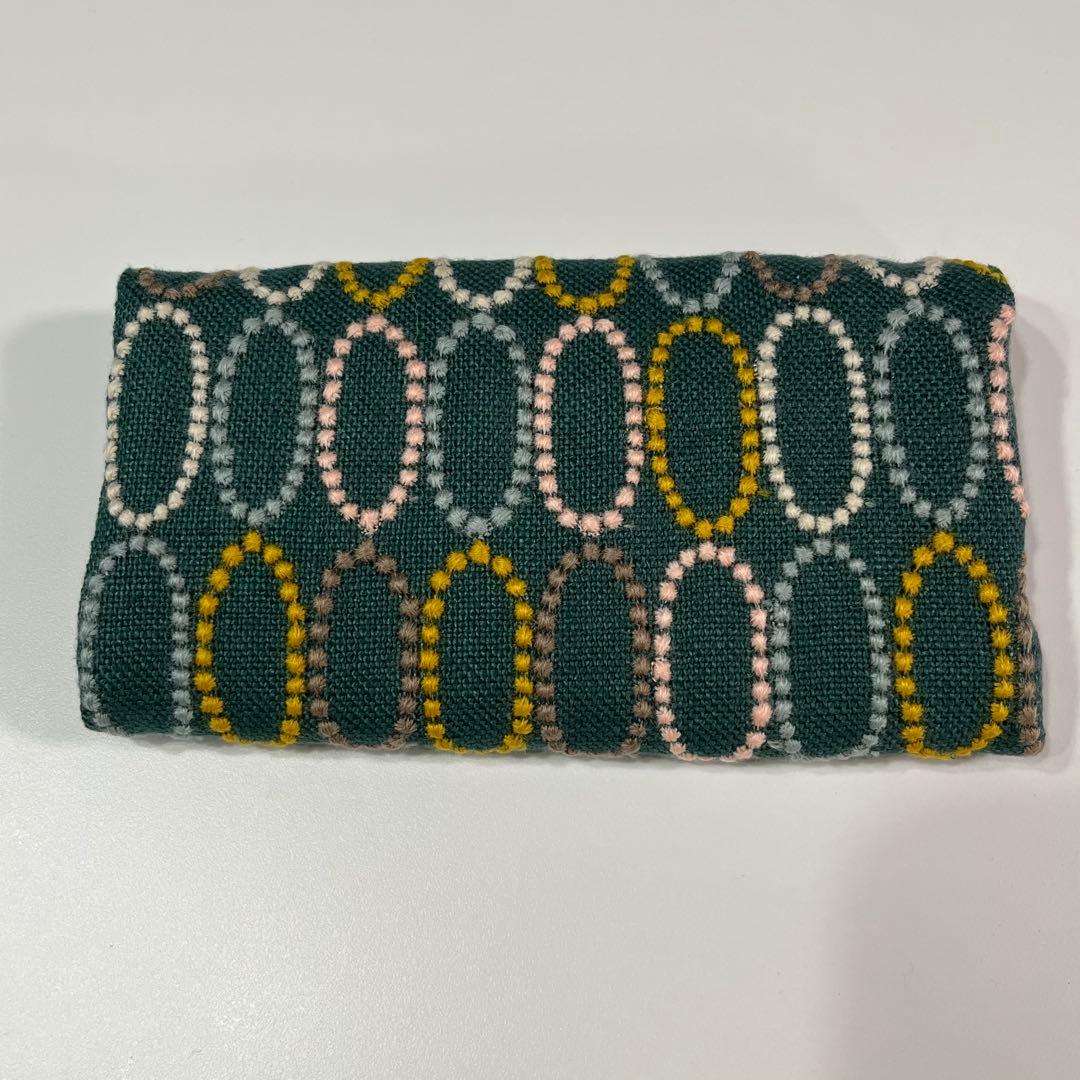 【一点物】ミナペルホネン　tarte (タルト)長財布　マルチケース　通帳ケース