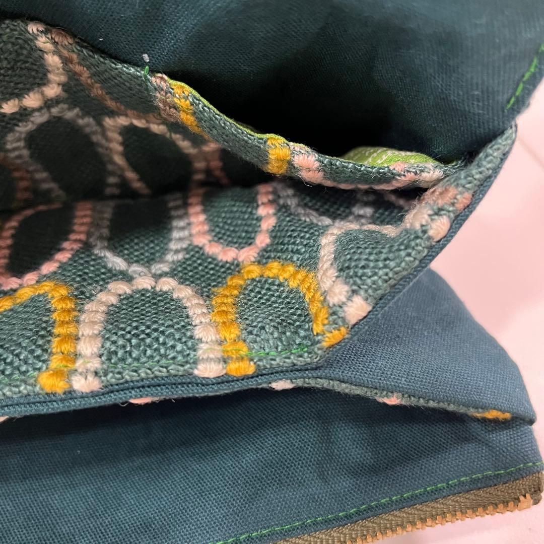 【一点物】ミナペルホネン　tarte (タルト)長財布　マルチケース　通帳ケース