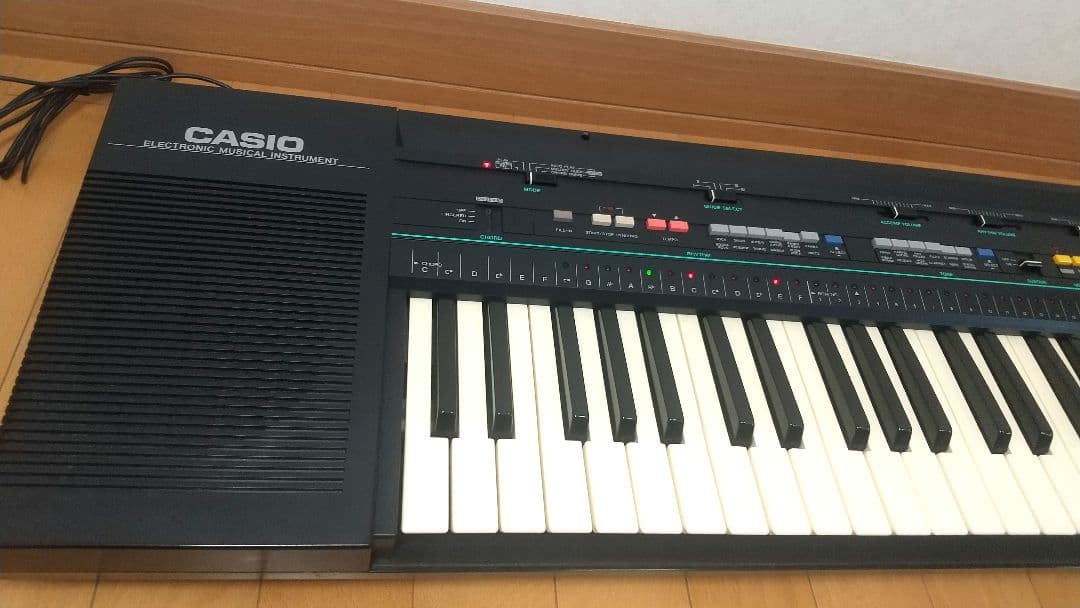【希少】レア CASIO Casiotone CT-808 キーボード ROM付