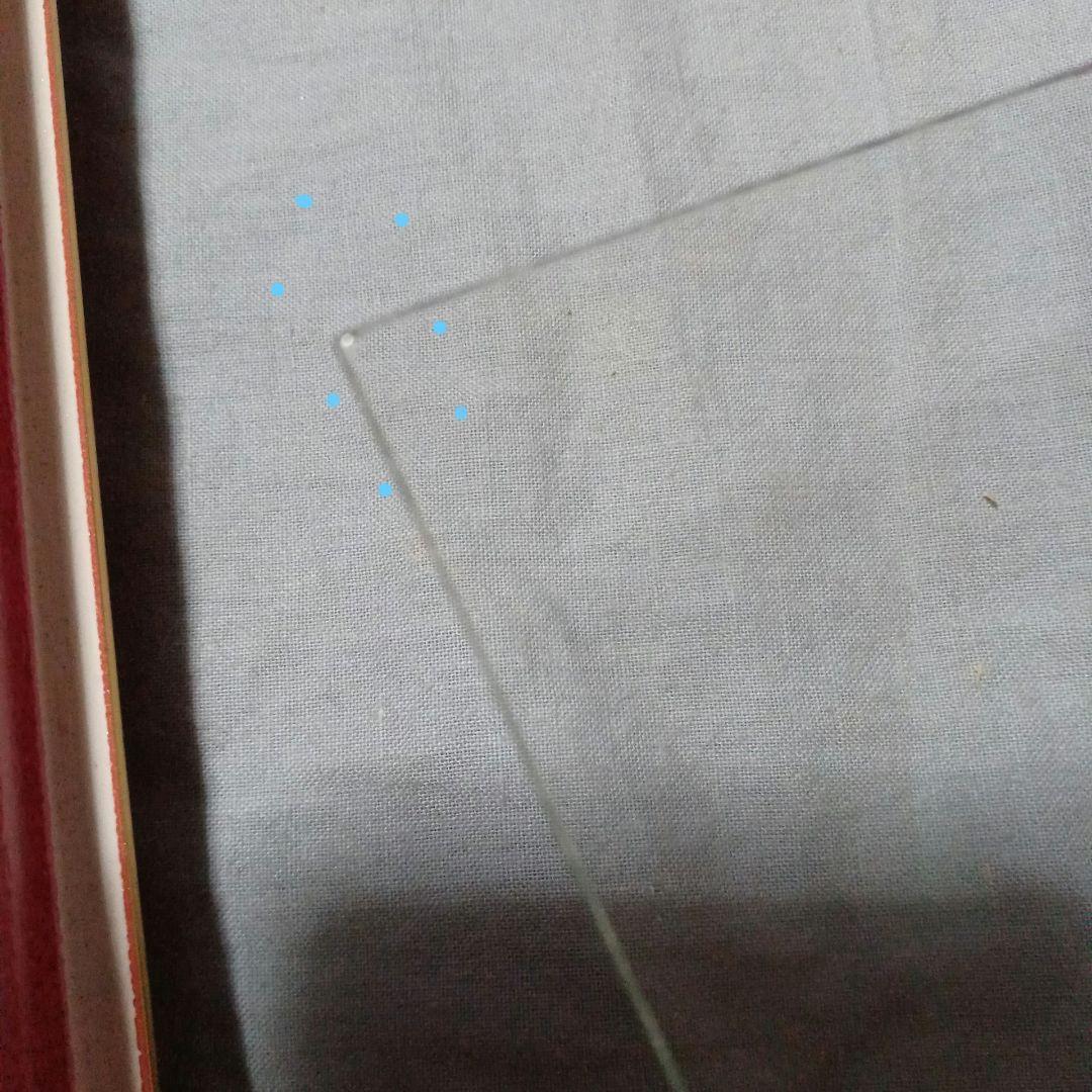 短冊　短冊額縁　水墨画　龍