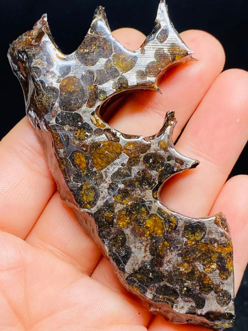 パラサイト隕石 95g セリコ隕石 94.8㍉ 隕石 鉄隕石 高品質 隕石原石