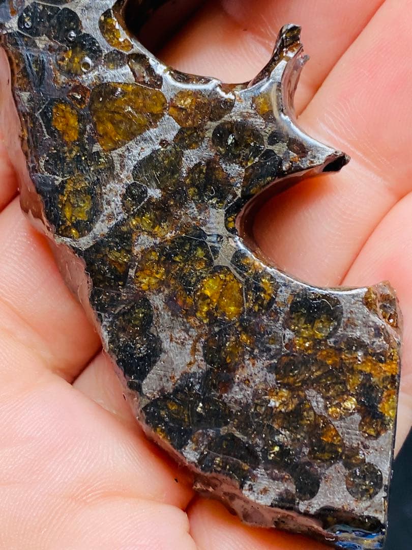 パラサイト隕石 95g セリコ隕石 94.8㍉ 隕石 鉄隕石 高品質 隕石原石