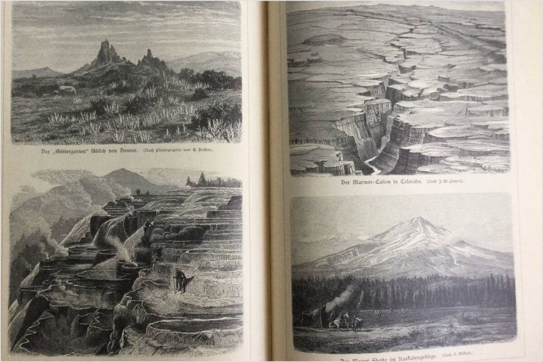 1897年　アンティーク木版・挿し絵集　約300ページ