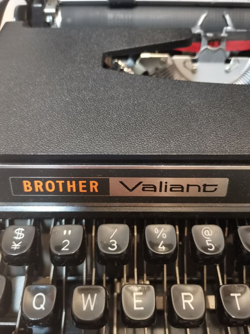 BROTHER Valiant タイプライター ブラック