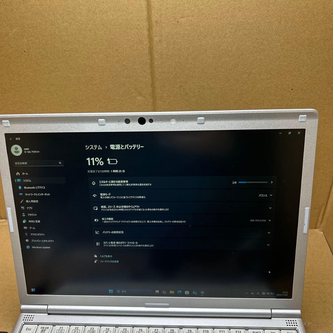Windowsノート本体 Panasonic Let`s note CF-SV7 8GB/512GB