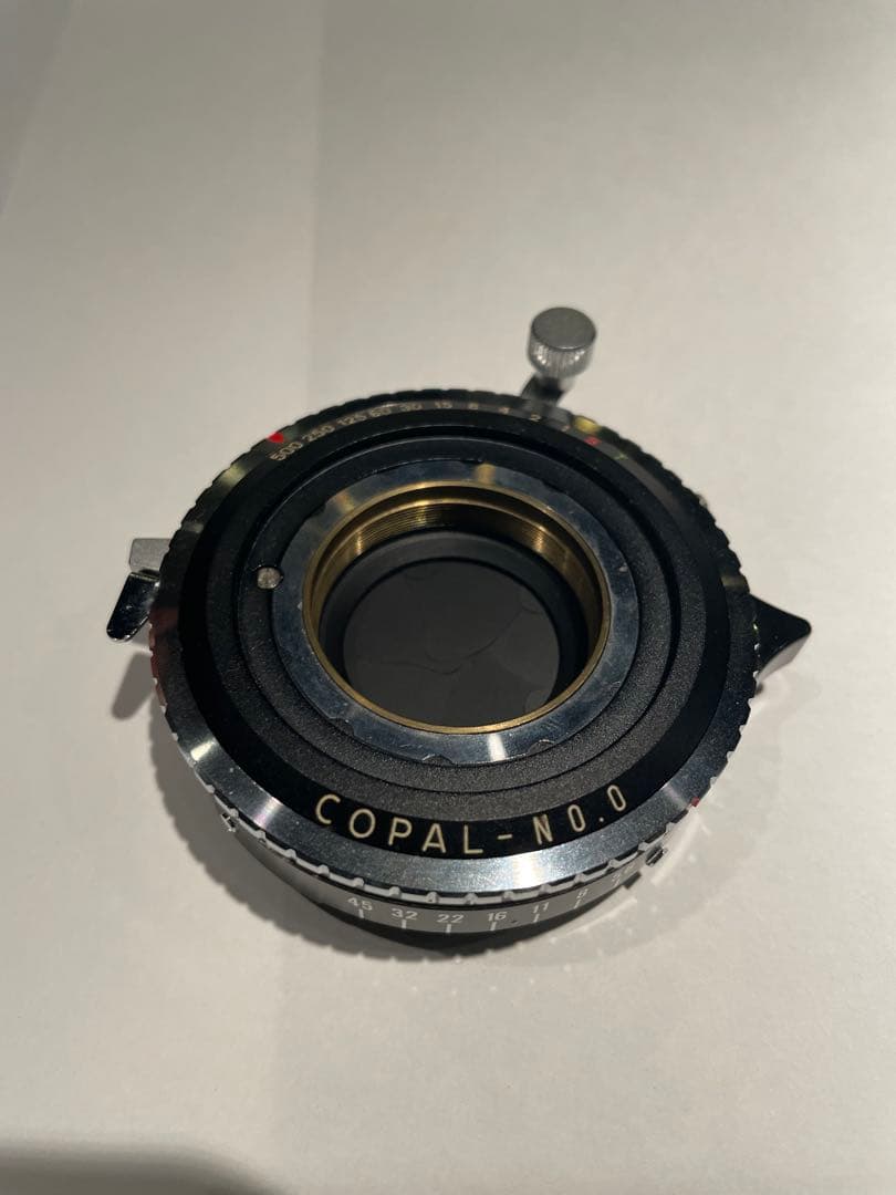 Symmar‑S 135mm f/5.6 +Copal No.0 + Fマウント