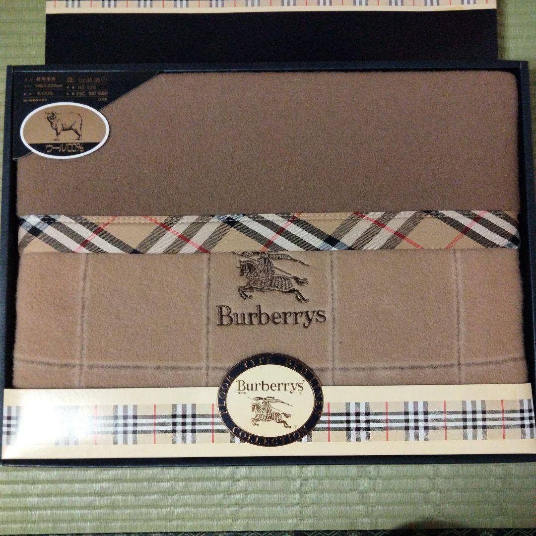 Burberrys ウールブランケット 140×200cm