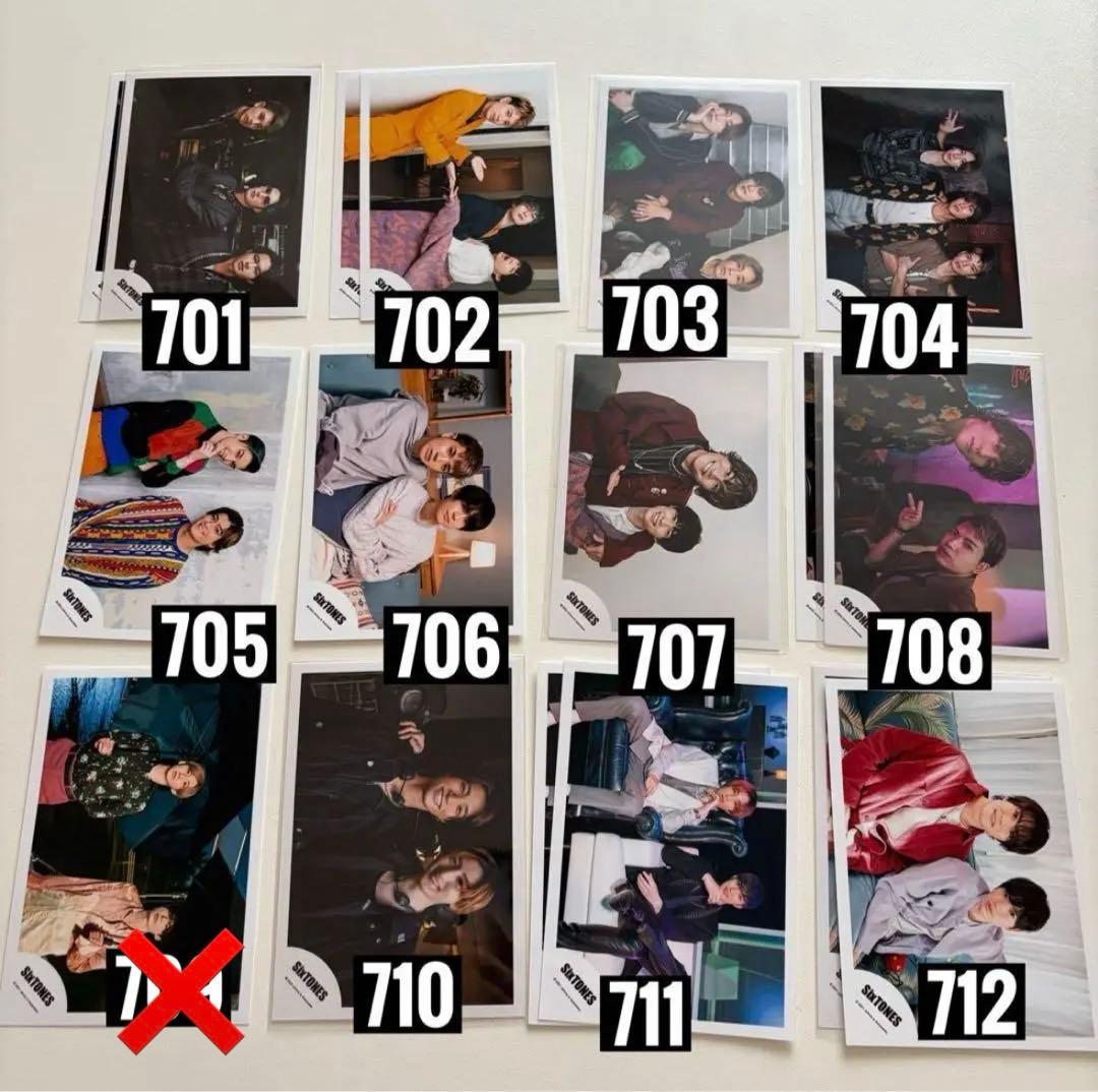 SixTONES 公式写真　混合　a