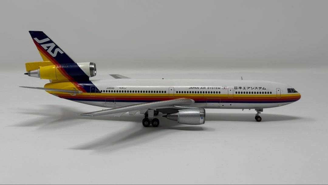 【訳アリ】 1/200 JAS日本エアシステム DC-10-30 JA8550