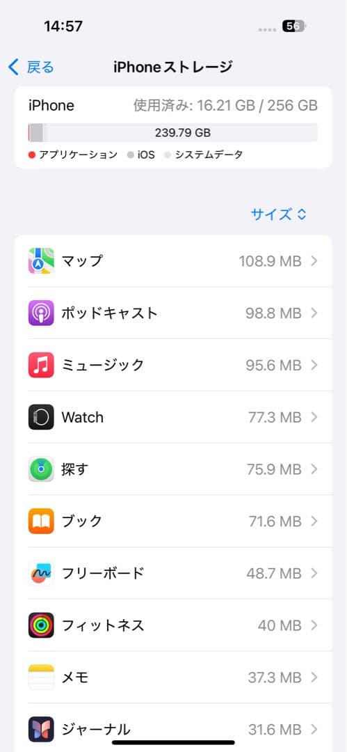 iPhone 14 Pro 256GB スペースブラック simフリー中古品